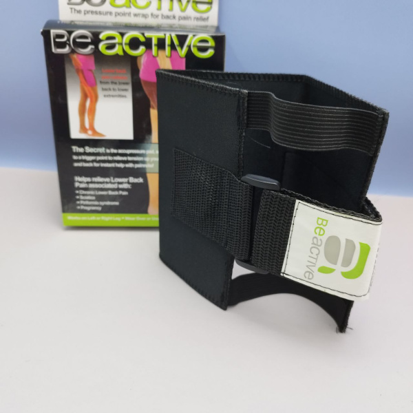 Магнитный фиксатор для колена Be Active / Бандаж на коленный сустав универсальный / Наколенник ортопедический эластичный